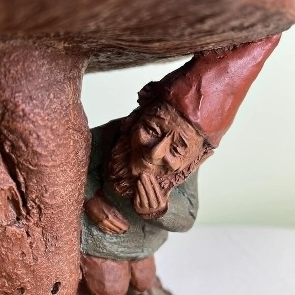Tom Clark 1983 Parsley, Sage & Thyme Gnome Trio W/Mushroom Fairy, Cottage Whimsy - Picture 5 of 11